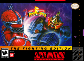 couverture jeu vidéo Mighty Morphin&#039; Power Rangers - Fighting Edition