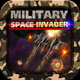couverture jeu vidéo Military Space Invader