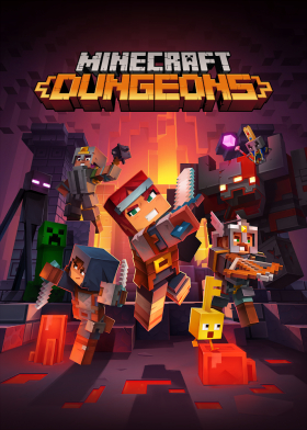couverture jeu vidéo Minecraft : Dungeons