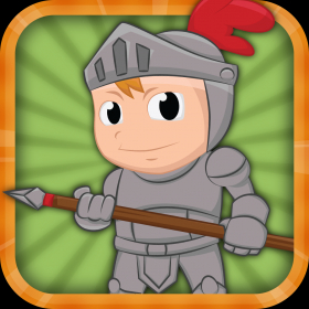 couverture jeu vidéo Mini Chevaliers Uni affrontement contre le jeu libre Dark Castle gardien Dragons!