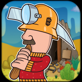 couverture jeu vidéo Mini Gold Mine Rush: Tiny Exploration Survival Adventure Pro