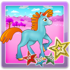 couverture jeu vidéo Minuscule Jolie vol Princes Poney Game - Unicorn édition