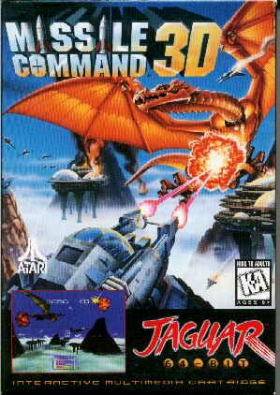 couverture jeu vidéo Missile Command 3D