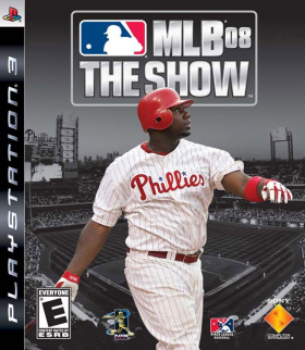 couverture jeu vidéo MLB 08 : The Show