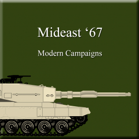 couverture jeu vidéo Modern Campaigns - Mideast &#039;67