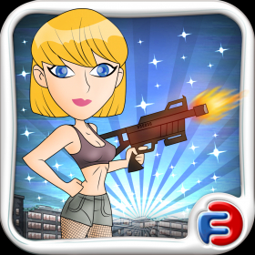 couverture jeu vidéo Moderne Gangstar Tueur 9mm Pistolet Exécuter : Un Sans Foi Ni loi Combat Dans Vegas Urbain Ville