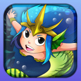 couverture jeu vidéo Mon saut de sirène mignon PRO - My Cute Mermaid Jump PRO