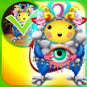 couverture jeu vidéo Mon Secret World Of Monsters Dessiner et Copie Club Game - Annonce App Gratuite