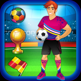 couverture jeu vidéo Monde de Football Stars - Robe Gratuitement Jeu