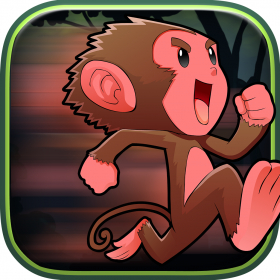 couverture jeu vidéo Monkey Jungle Rush PRO
