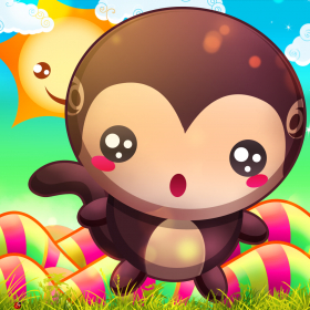 couverture jeu vidéo Monkey Park Crush Mania