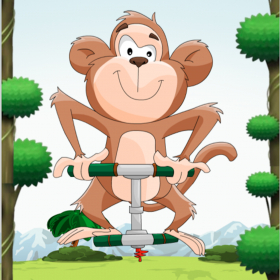 couverture jeu vidéo Monkey Plunge : Catch the Fruit