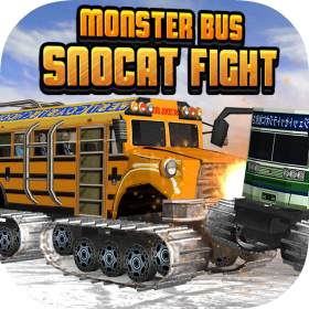 couverture jeu vidéo Monster Bus Snocat Fight