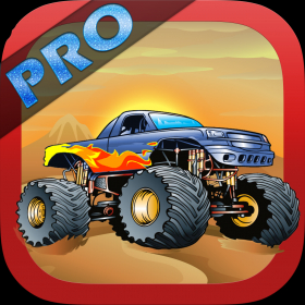 couverture jeu vidéo Monster Car Running Pro