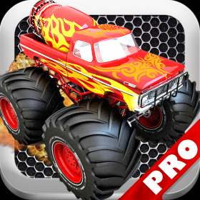 couverture jeu vidéo Monster Truck Furious vengeance PRO - A Fast Truck Racing Game!