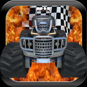 couverture jeu vidéo Monster Truck Hill Racing Game
