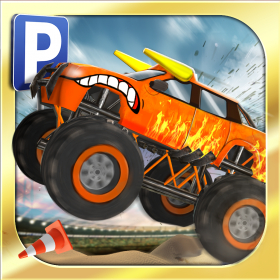 couverture jeu vidéo Monster Truck Jam Parking Simulator - Gratuit Jeux de Voiture de Course