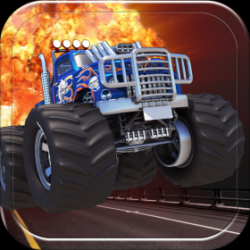 couverture jeu vidéo Monster Truck Road Rage Destruction Racing Game