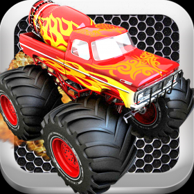couverture jeu vidéo Monster Truck vengeance Furious - A Fast Truck Racing Game!