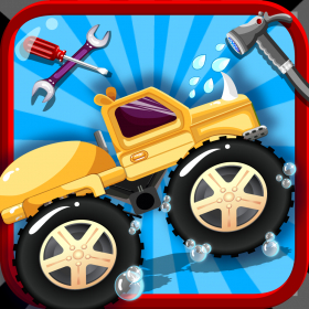 couverture jeu vidéo Monster Truck Wash - Casual Kids Games
