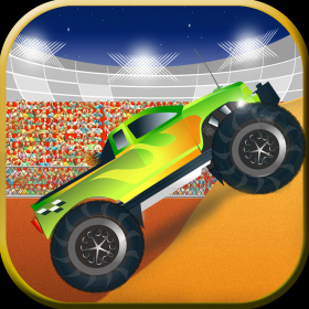 couverture jeu vidéo Monsters Trucks Night Show - The Infernal Coliseum Race game - Free Edition