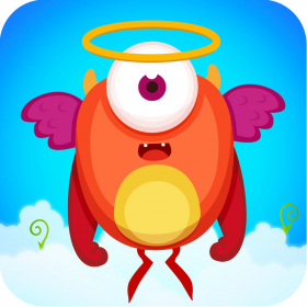 couverture jeu vidéo Monstre Cupid: Nuage Jump Aventure