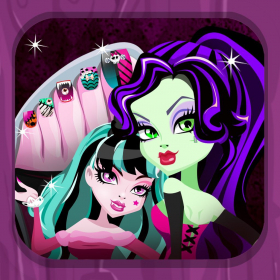 couverture jeu vidéo Monstre Fille Toe Nails Salon - Haute Toe Nail princesse de beauté Dress Up