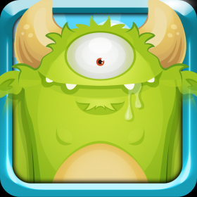 couverture jeu vidéo Monstre heureux Run