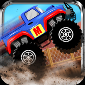 couverture jeu vidéo Monstre Trucks Speed   Racer - Crazy 4x4 Offroad Saut Nitro Stunts Mayhem (jeux libres)