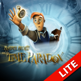 couverture jeu vidéo Mortimer Beckett and the Time Paradox for iPad LITE