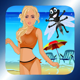 couverture jeu vidéo Mosquito Attack - Go After Pretty Girls In Bikini