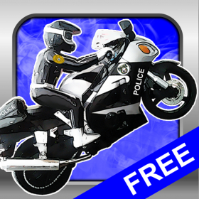 couverture jeu vidéo Moto Police Chase course piste jeu gratuit - Motorcycle Police Chase Race Track Game Free