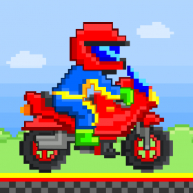 couverture jeux-video Moto Racers - Gratuit 8-bit Rétro Pixel Velo Jeu-x de Course-s