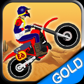 couverture jeu vidéo Motocross super rally - The motor bike desert race - Gold Edition