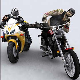 couverture jeu vidéo Motoracing Superbikes against Choppers