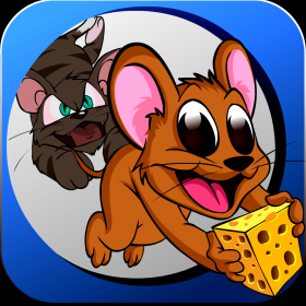 couverture jeu vidéo Mouse Chase - Top Best Free Endless Cat Race Escape Game