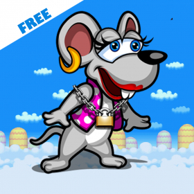 couverture jeu vidéo Mouse World Madness FREE - Pixel Maze Jump Game