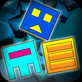 couverture jeu vidéo Move the Geometry Block Cubes Pro