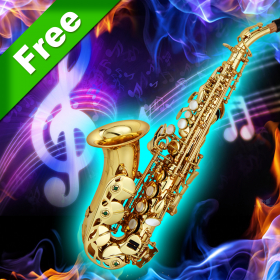 couverture jeux-video MusicBurst Free - Piano Drums Guitar & Saxophone Edition