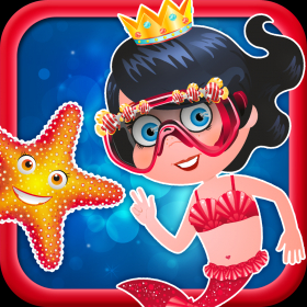 couverture jeu vidéo My Little Mermaid Princess Pop World Fashion Dress Up - Le Puzzle Mer Ville Paradise Game Edition