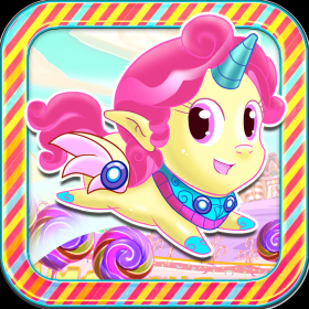 couverture jeu vidéo My Little Princess Unicorn Run Free