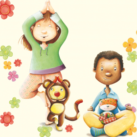 couverture jeu vidéo My little yoga: baby &amp; kid yoga - 10 poses with music and stories