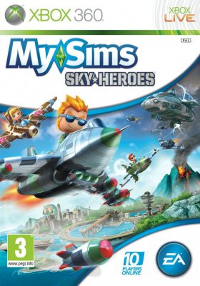 couverture jeu vidéo MySims SkyHeroes