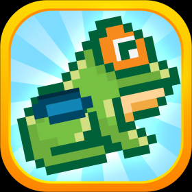 couverture jeu vidéo Nageoire Grenouille disquette Manie PRO – Jeu d’aventure saut extrême dans l’air
