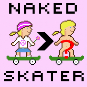 couverture jeu vidéo Naked Skater : Chick Edition