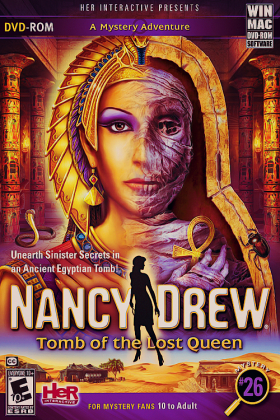 couverture jeu vidéo Nancy Drew : Tomb of the Lost Queen