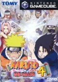 couverture jeu vidéo Naruto 4