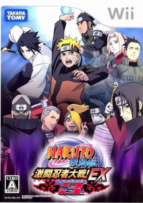 couverture jeu vidéo Naruto Shippûden Gekitô Ninja Taisen EX 3