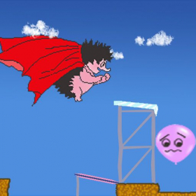 couverture jeu vidéo Naughty Hedgehog