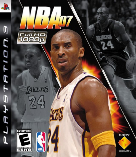 couverture jeu vidéo NBA 07